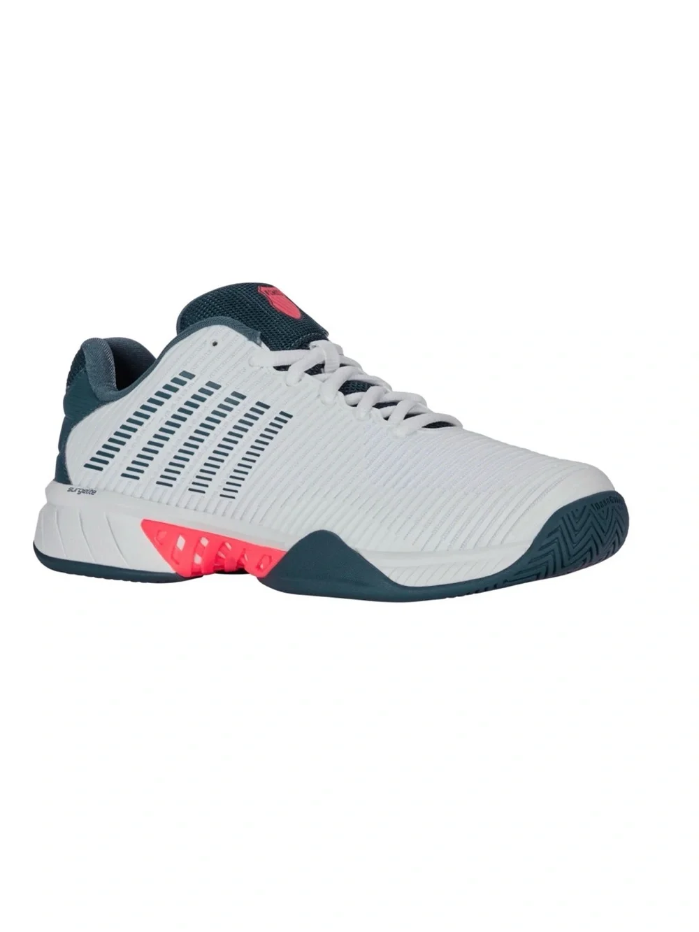 K-Swiss Hypercourt Express 2 Tennis Shoes Men’s 9.5 White Blue Pink - Picture 2 of 12